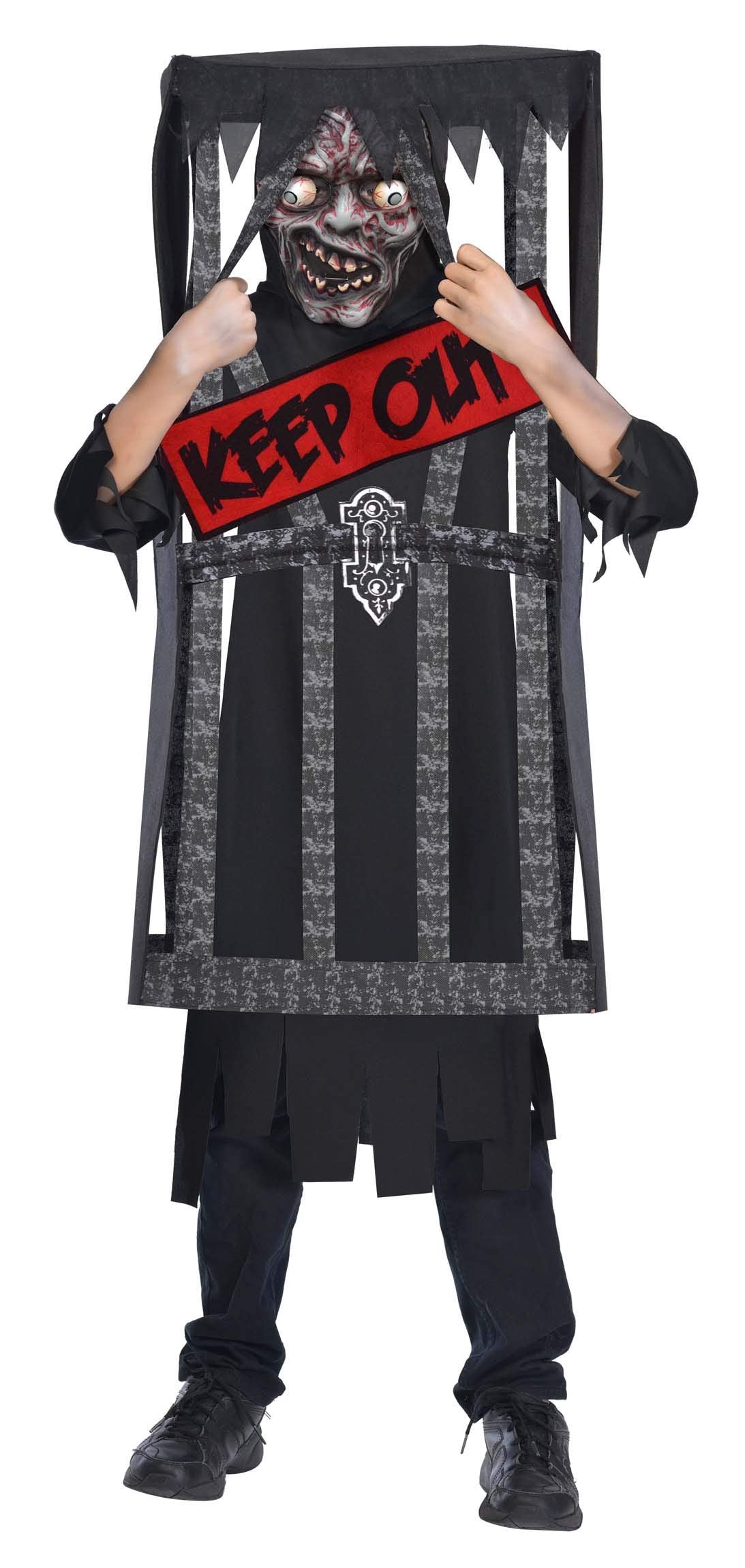 (9903428) Child Boys Caged Reaper Costume (10-12yr)