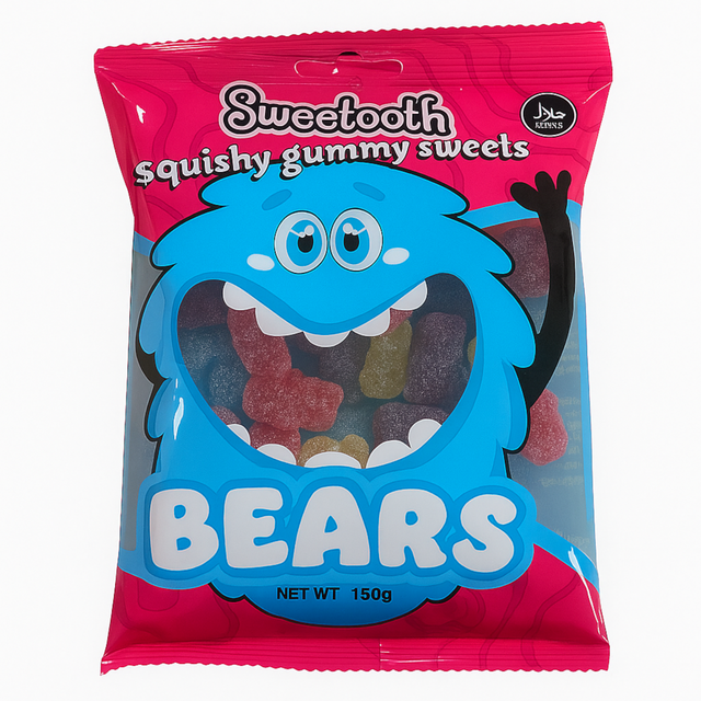 Sweetooth Bears 150g Halal