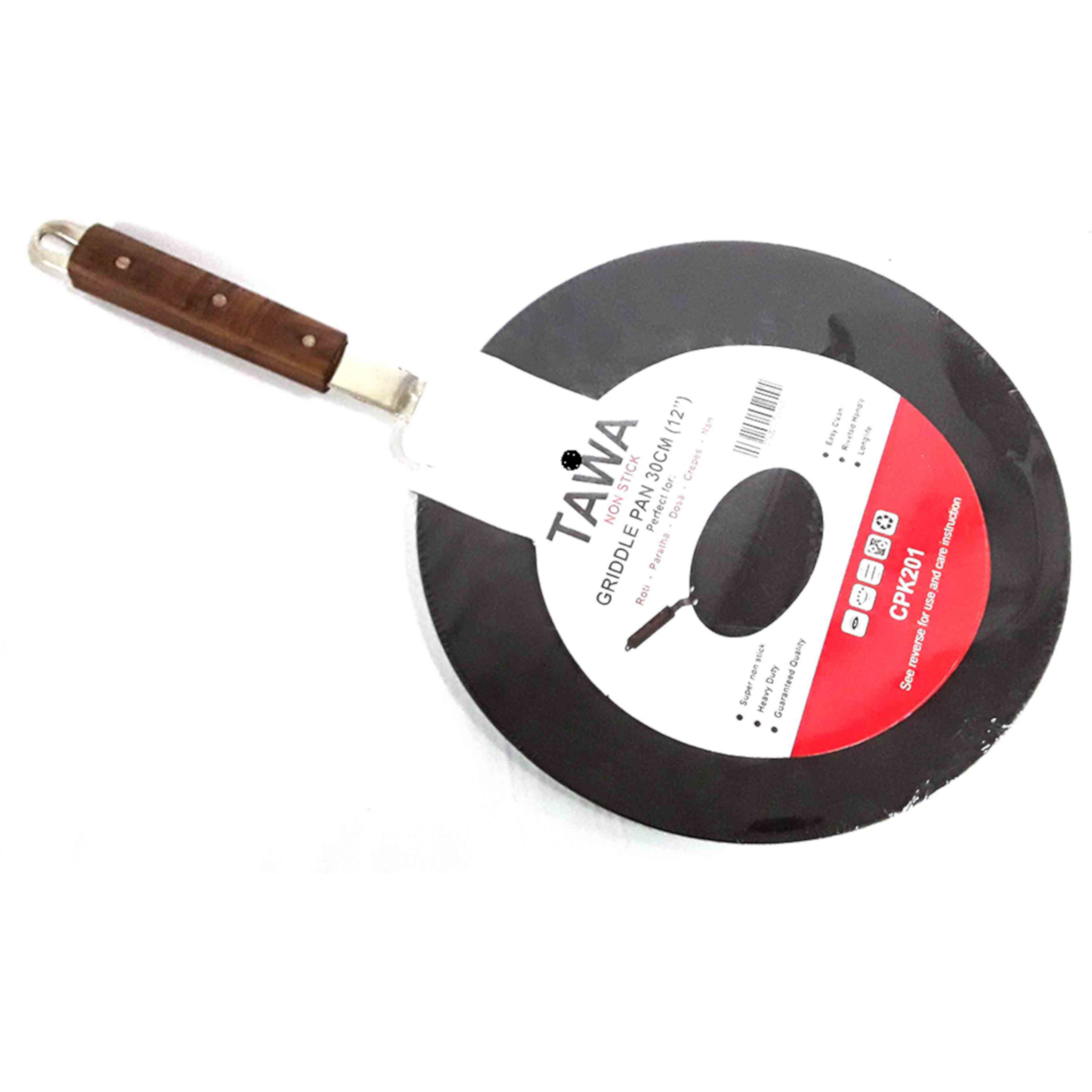 30cm Non Stick Roti Tawa / Griddle Pan 12"
