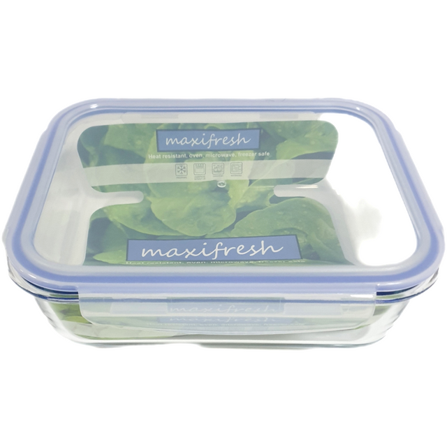 Vented Rectangular Airtight Storage Container 1480ml