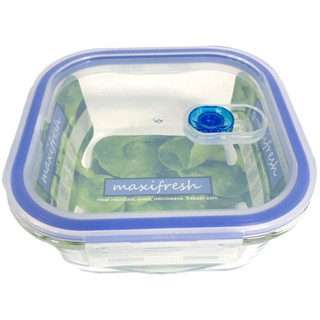 Vented Square Airtight Storage Container 500ml