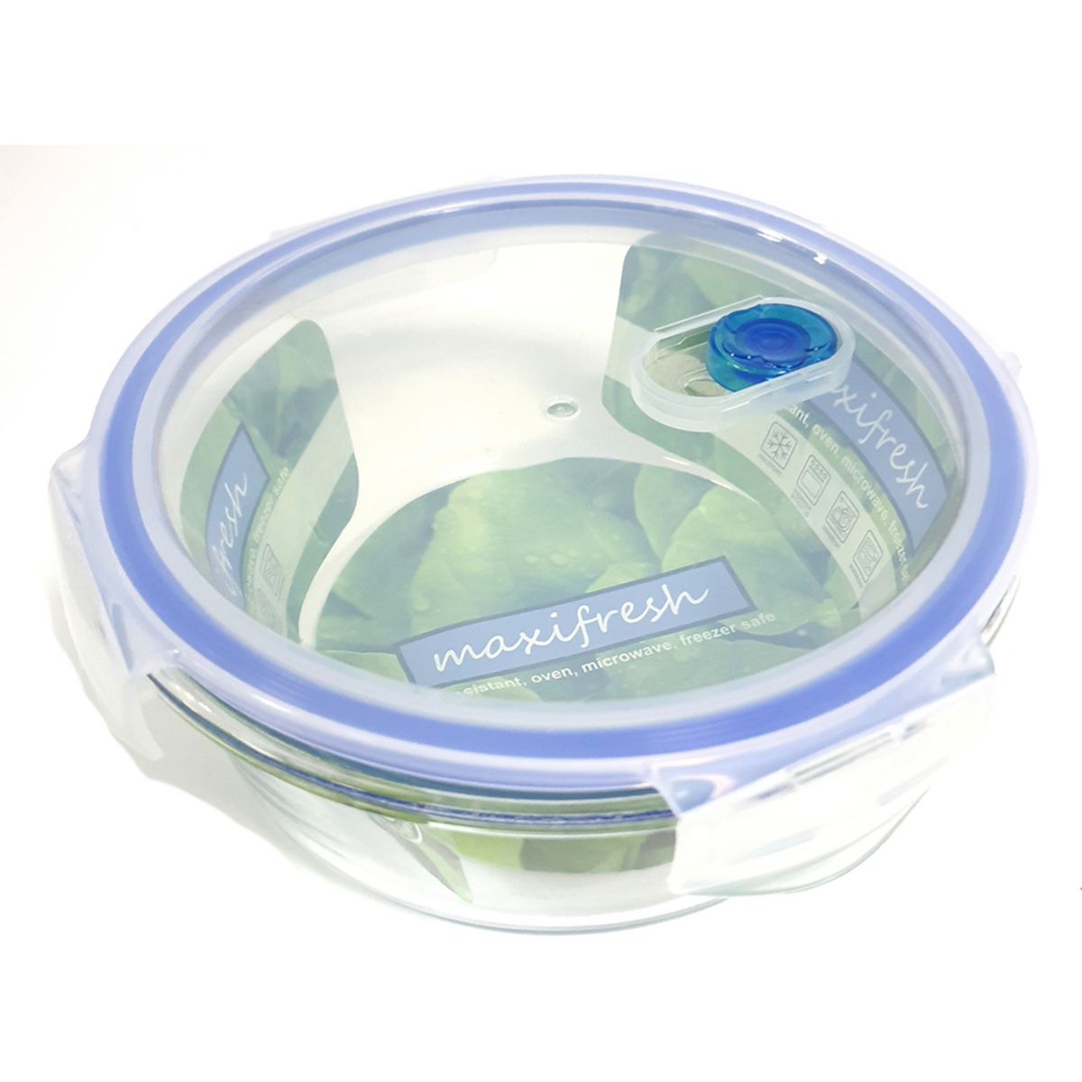 Vented Round Airtight Storage Container 370ml – Latifs