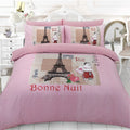 Adam Home Easy Care Duvet Set Love Paris