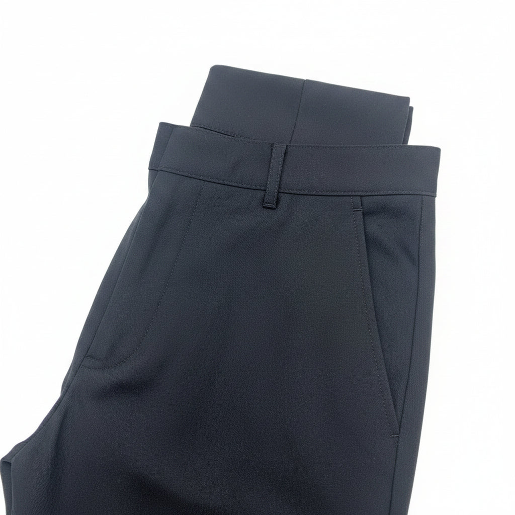 Boys Black Slim Fit School Trousers 4 Pack Ages 11-13