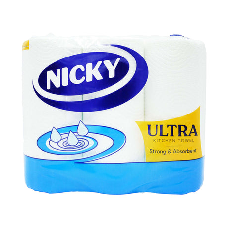 Nicky Ultra Kitchen Roll 3 Pack