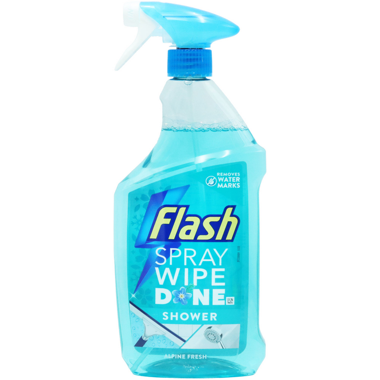 FLASH SPRAY WIPE DONE SHOWER ALPINE FRESH 800ml