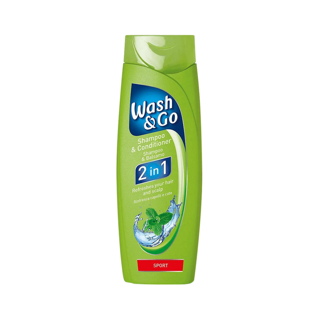 Wash &amp; Go 2 In 1 Sport Shampoo &amp; Conditioner | 200ml