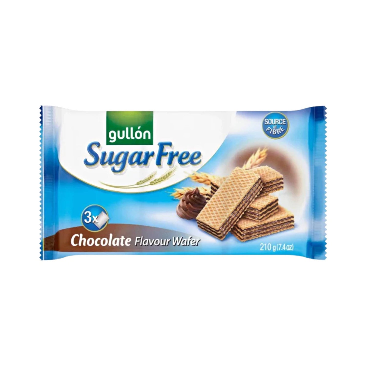 Gullon Sugar Free Chocolate Flavoured Wafer 210g
