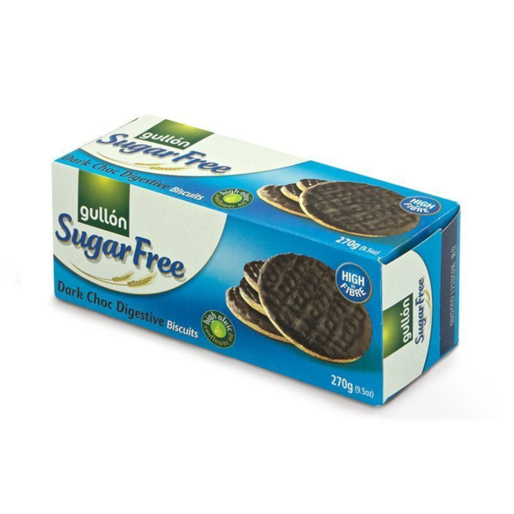 Gullon Sugar Free Dark Choc Digestive Biscuits 270g