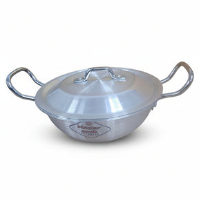 Mastercook Aluminium Karahi with Lid 33cm