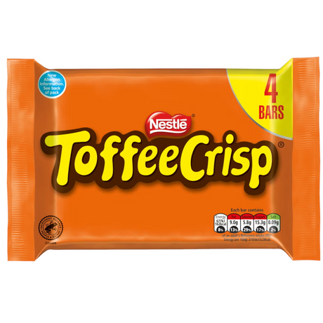 Nestle Toffee Crisp 4 Bars