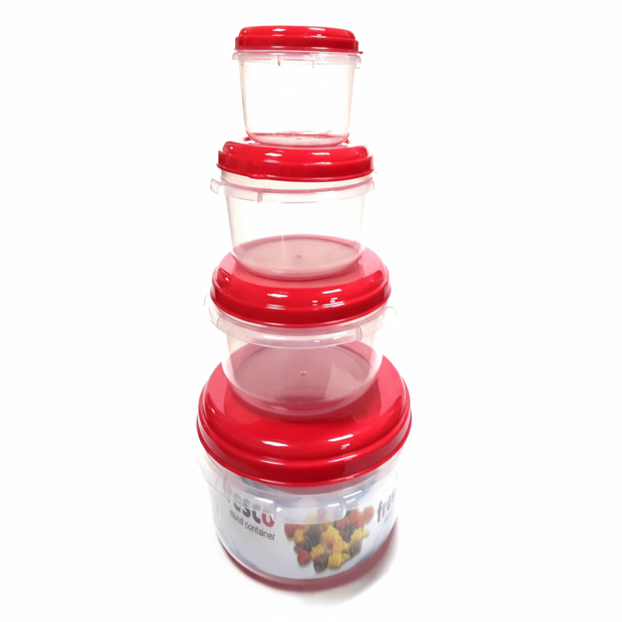 Fresco Round Container Set 4pc Set