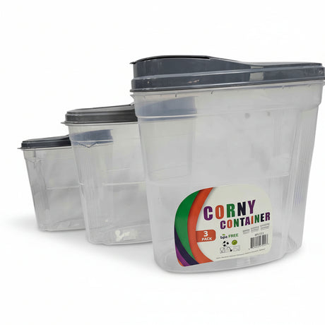 3 Pack Cornflake Container 1300/3000/5000