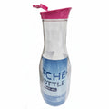 Plastic Pitcher/Water Bottle And Lid 1.6 Litre Embossed