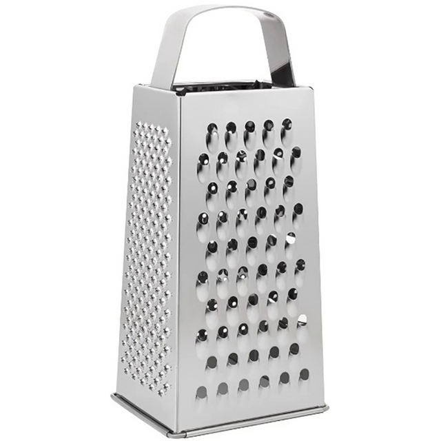 Stainless Steel 4 Sided Grater 9"