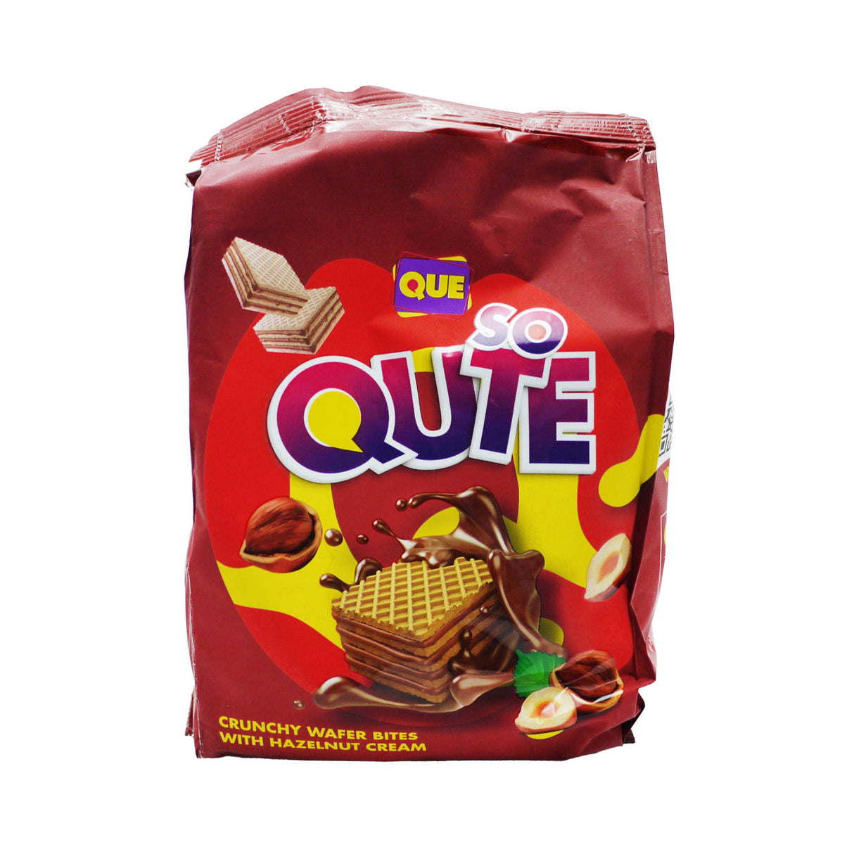 Que Wafer Bites With Hazelnut Cream 200g