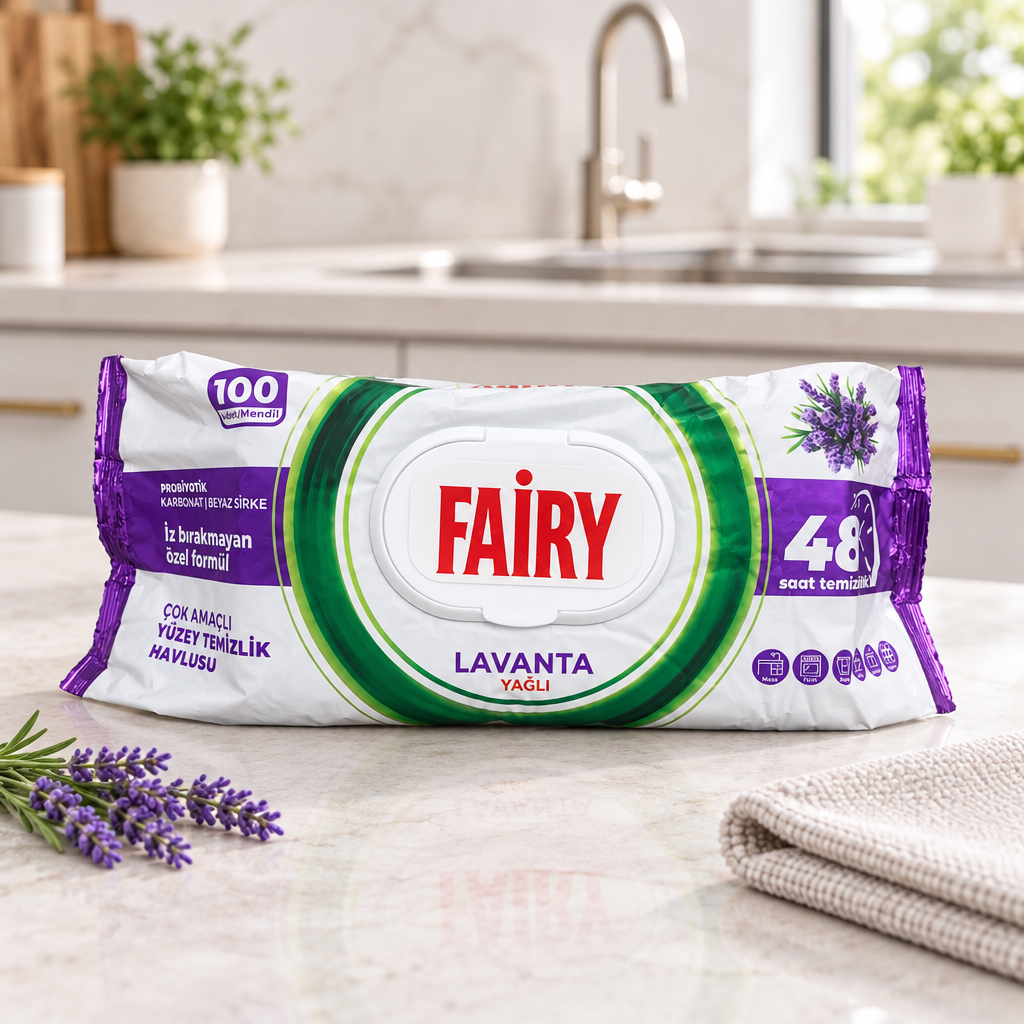 Fairy Lavender Multi Surface Cleaning Wipes 100 Pack