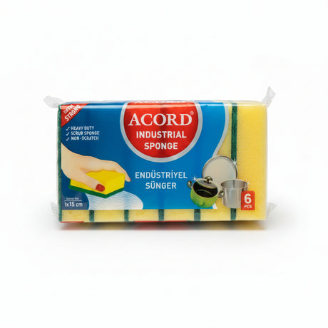 Accord Industrial Sponge 6 Pack