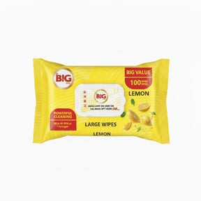 The Big Value Multipurpose Surface Cleaning Wet Wipes 100 Large Wipes