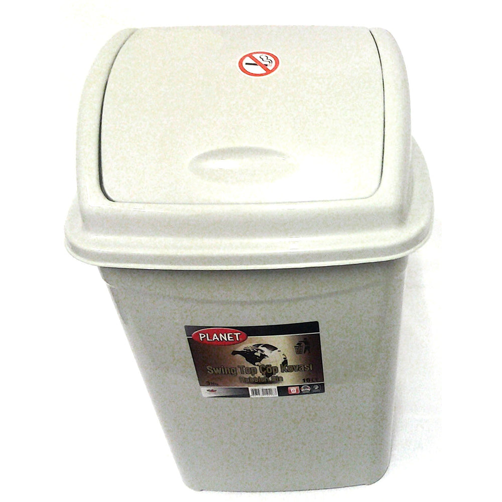 20 Litre Turkish Swing Bin Assorted Colours