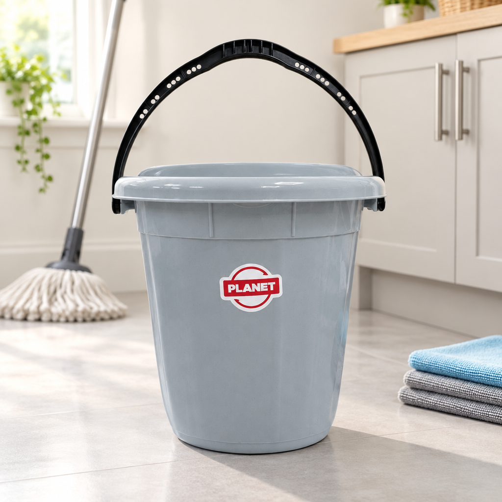 Grey bucket utility-room lifestyle image