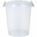 Transparent Lock Bin 70 Litre