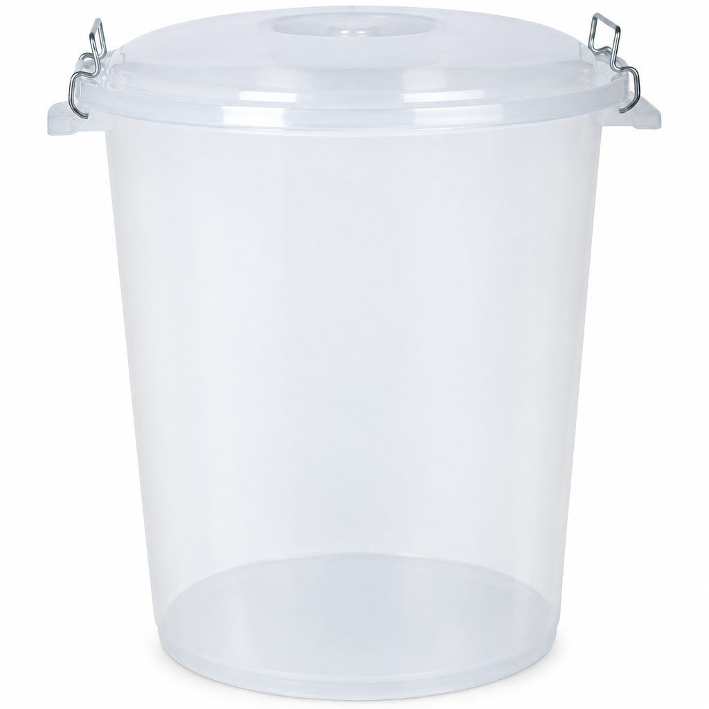 Transparent Lock Bin 70 Litre
