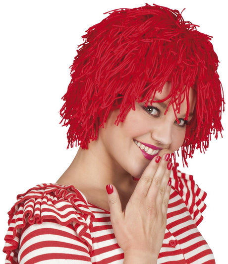 Rasta red wig