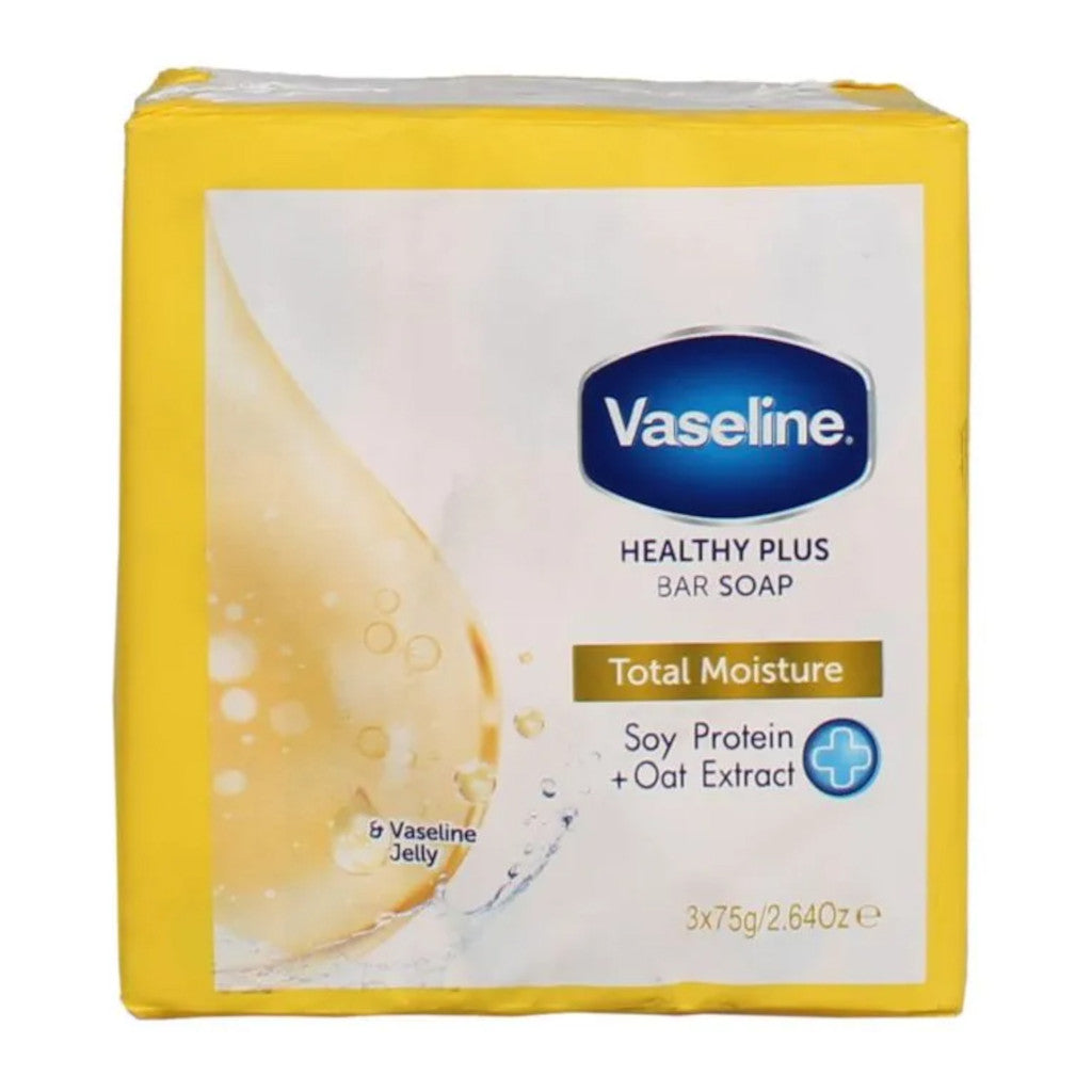 Vaseline Soap Total Moisture Bars 3 Pack