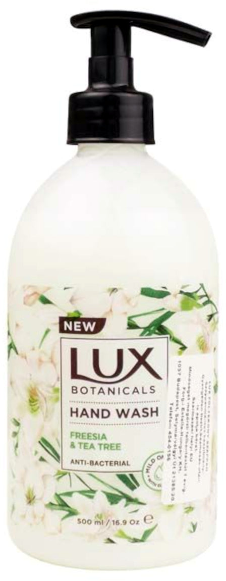 Lux Botanicals Handwash Freesia & Tea Tree Oil Anti-Bacterial 500ml