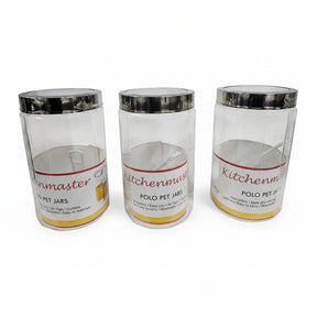 Polo Plastic Jars 300ml 3Pcs Set