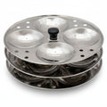 Mastercook Stainless Steel Idli Maker 3 Plates
