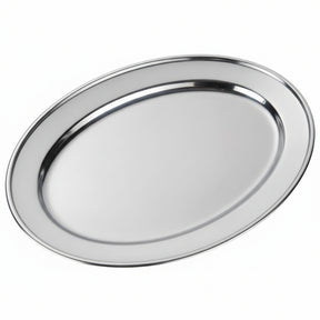 Stainless Steel Oval Tray 40cm
