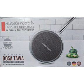 Triply Stainless Steel Dosa Tawa Size 32cm
