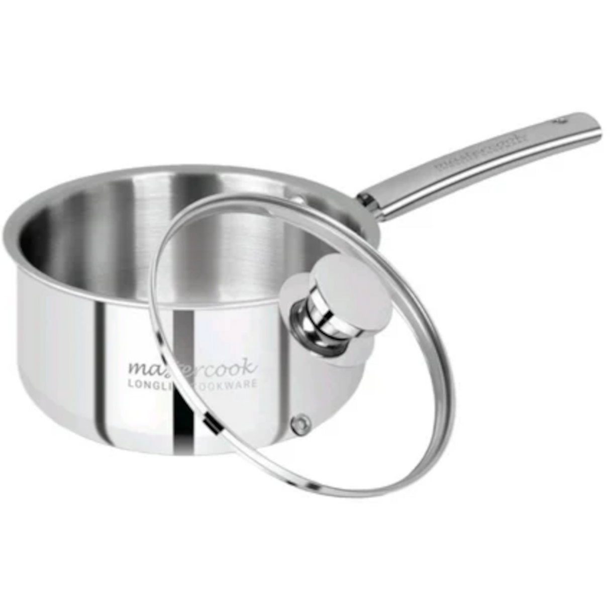 Triply Stainless Steel Saucepan with Lid 20cm