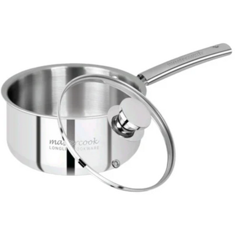 Triply Stainless Steel Saucepan with Lid 20cm