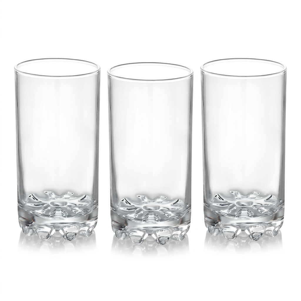 Gala Clear Glass Tumblers 300ml Set of 3