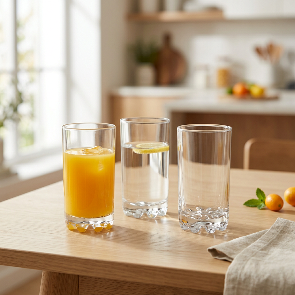 Gala Clear Glass Tumblers 300ml Set of 3