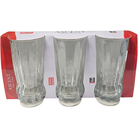 Ascent Tumblers 290ml Large 3 Pack