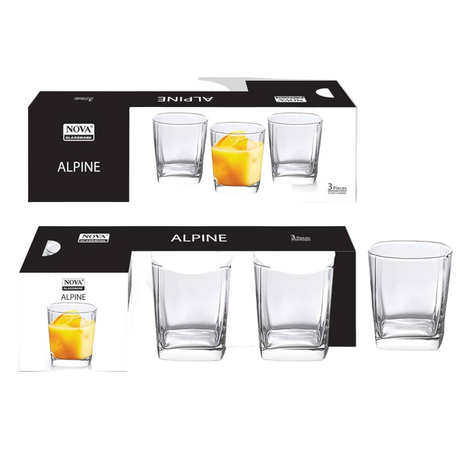 Alpine 3 Pieces Glass Set