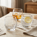 Euro 280ml Clear Glass Tumblers Set of 3