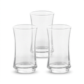Classy Clear Glass Tumblers 280ml Set of 3