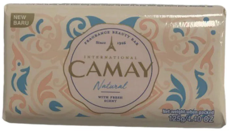 Camay Soap Natural (White) 125g