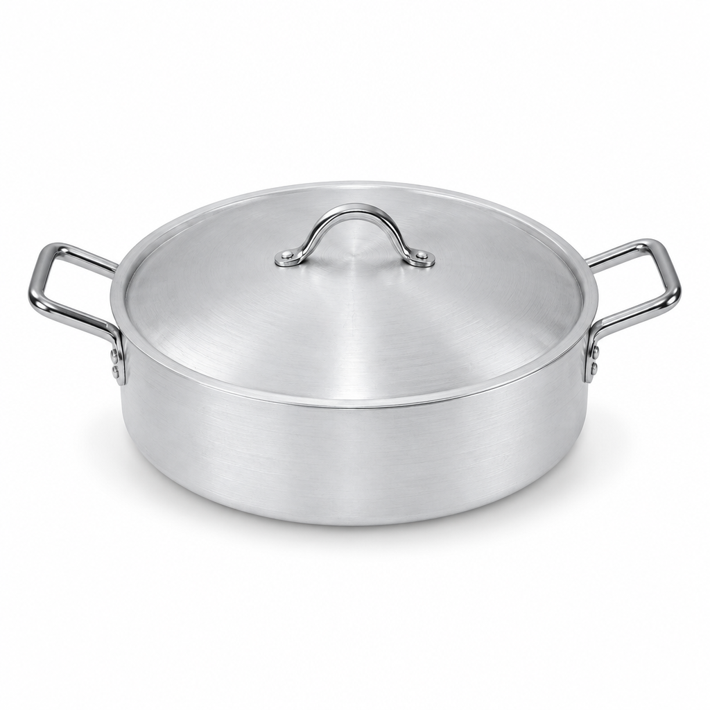 28cm aluminium fish pot