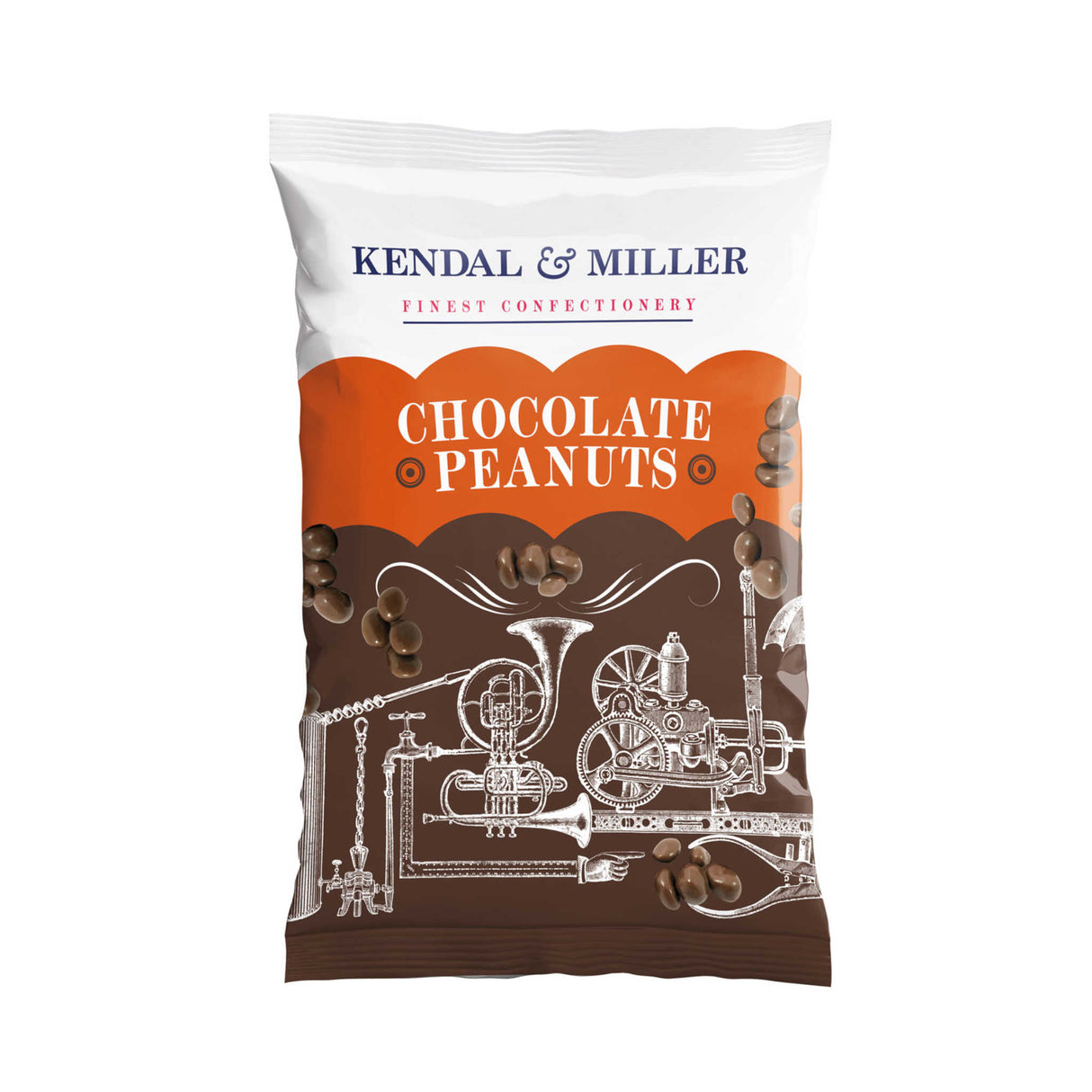 Kendal & Miller Chocolate Peanuts 125g