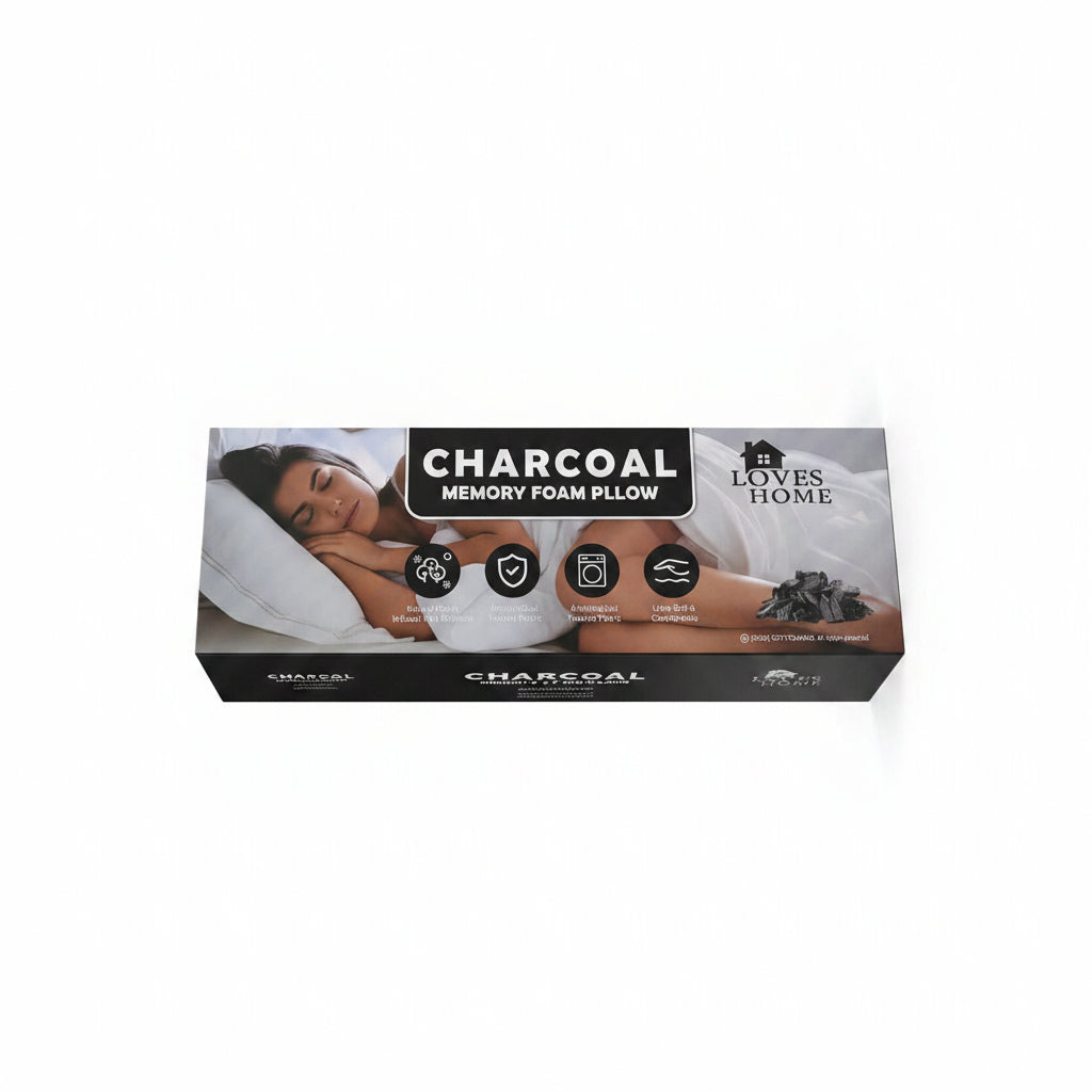 Charcoal Memory Foam Pillow