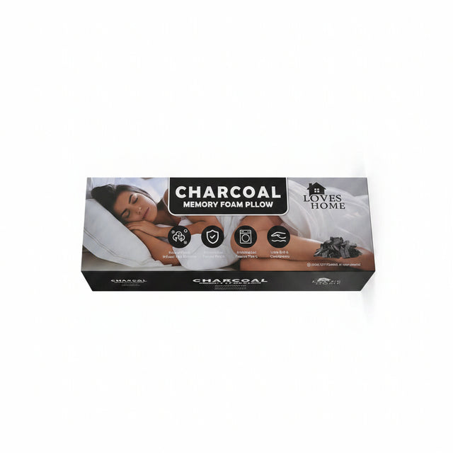 Charcoal Memory Foam Pillow