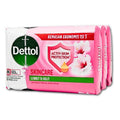 Dettol Skincare Antibacterial Bar Soap 4 Pack