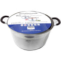 Mastercook 30cm Stainless Steel Casserole Pot with Glass Lid