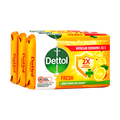 Dettol Fresh Antibacterial Bar Soap 4 Pack